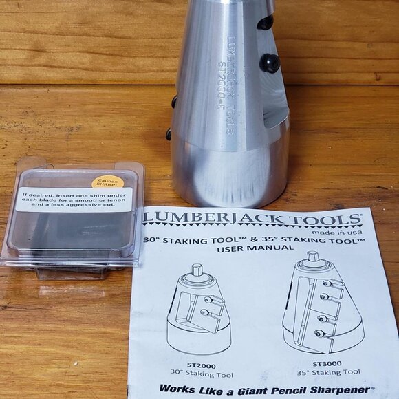 Lumberjack Tools 30° Staking Tool (ST2000) MAX MATERIAL SIZE: 2" - Picture 4 of 10